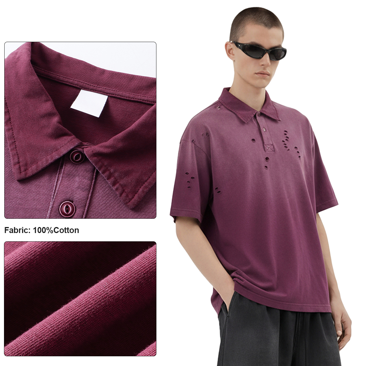 Baumwoll-Polo-Shirts