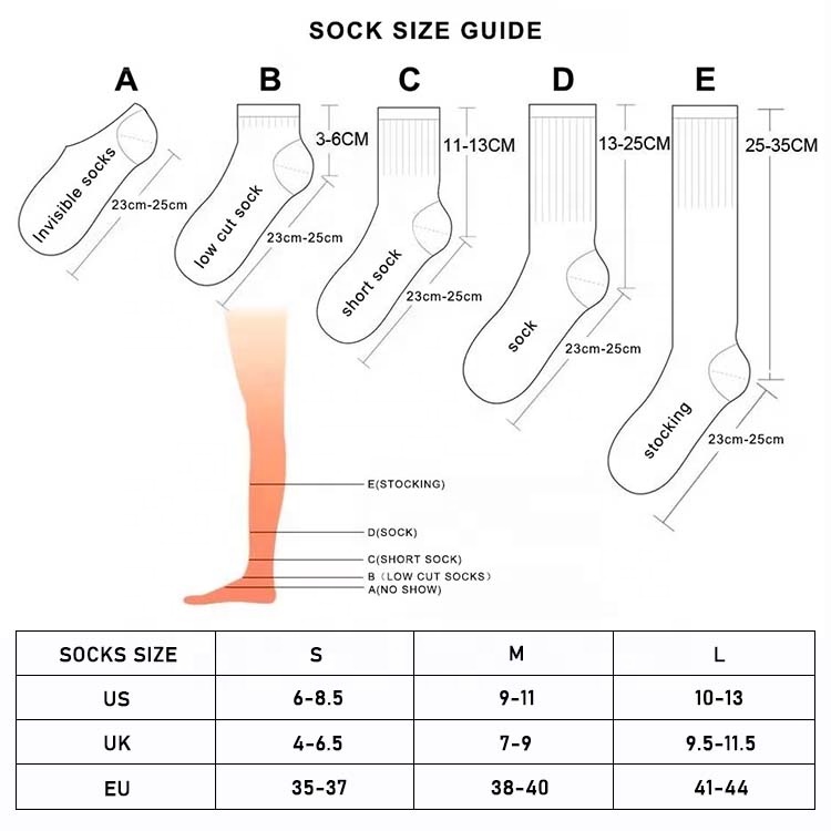 Custom clothing size label for manufacturers