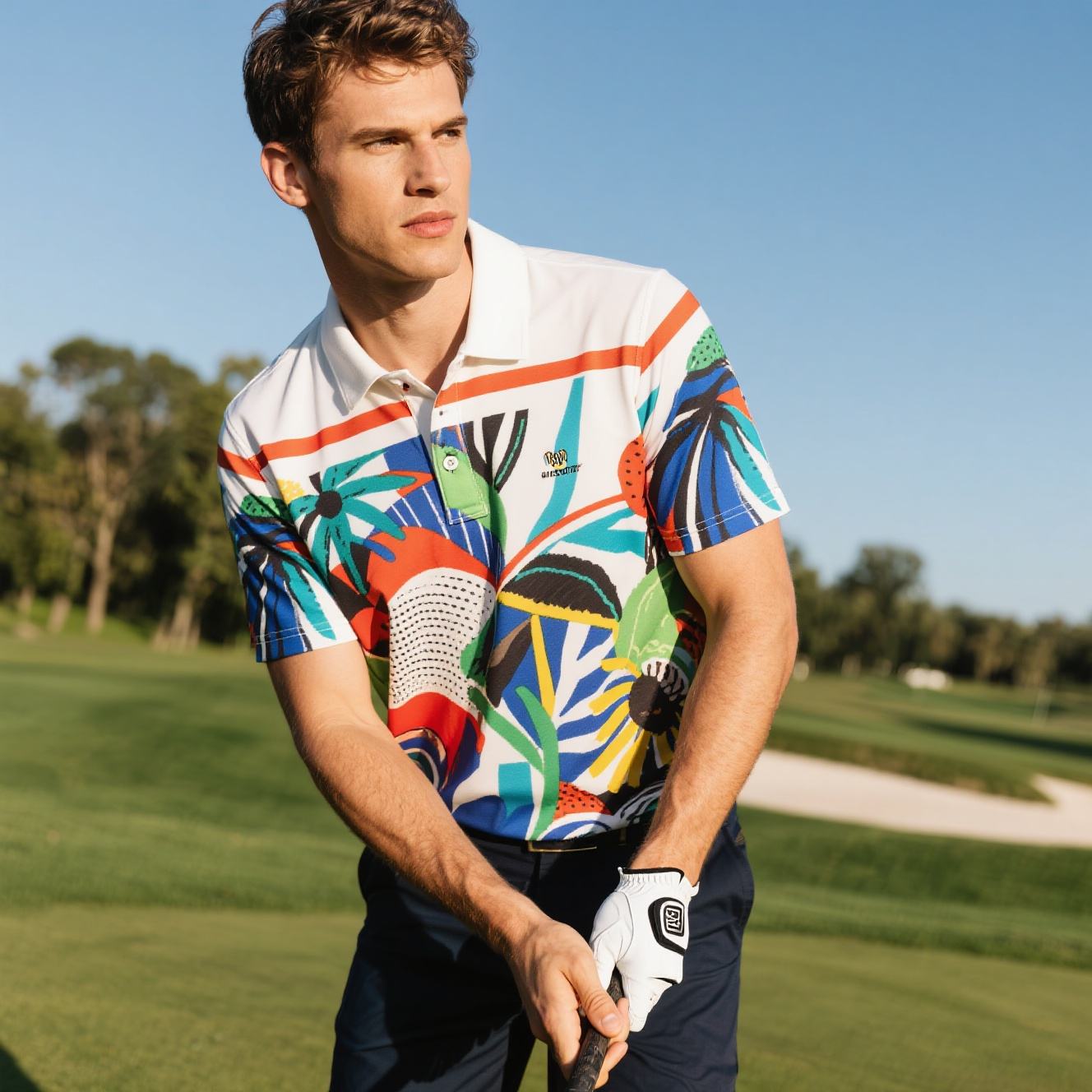 Embroidered Hawaiian Shirts