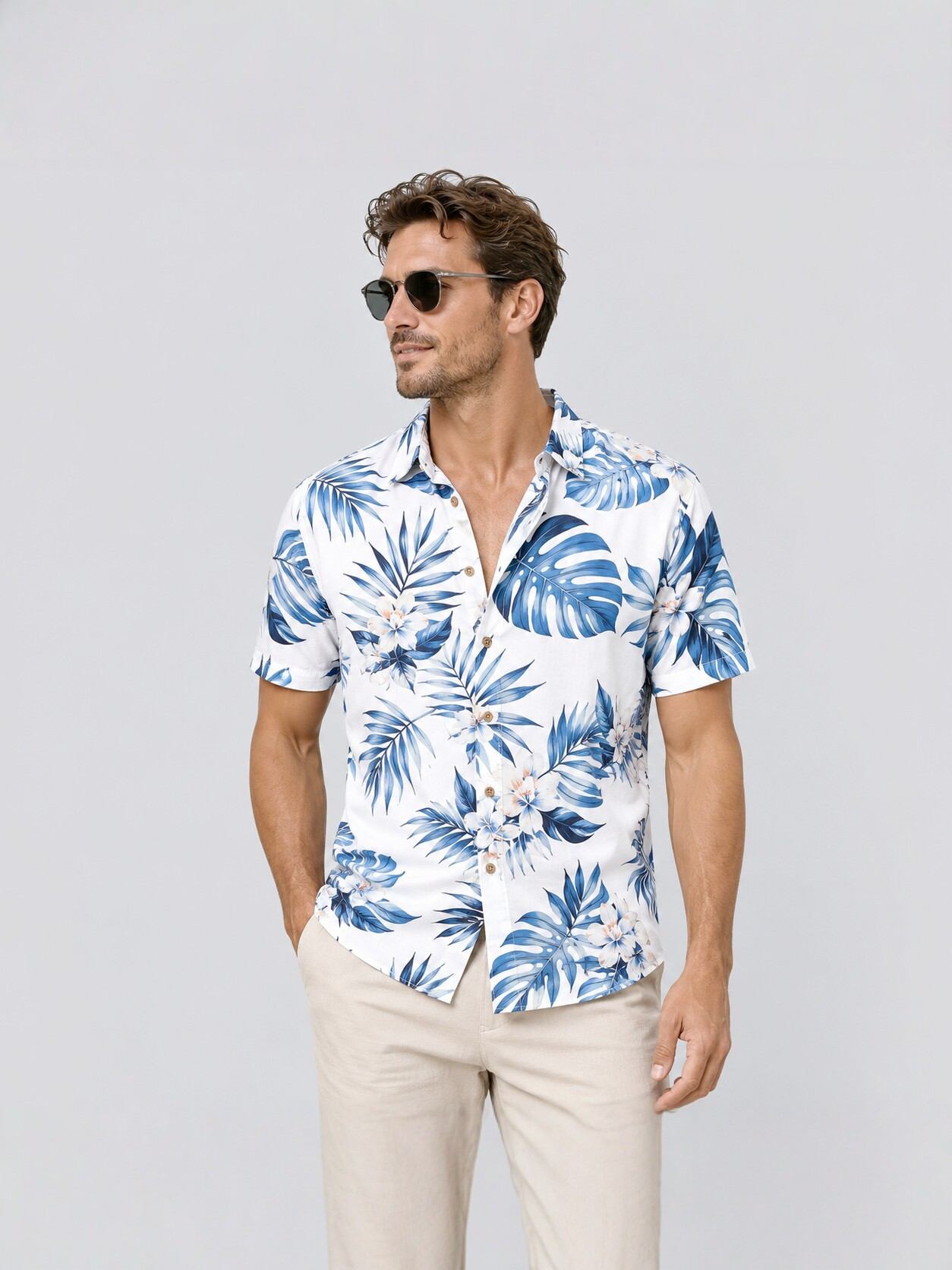 Spread Collar Shirts